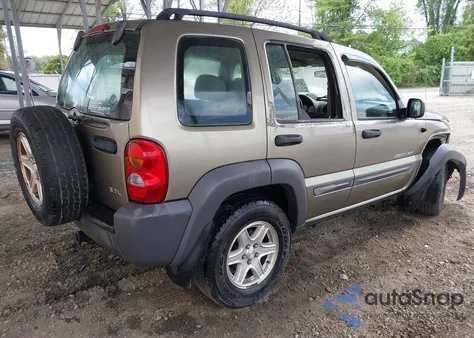 2003 Jeep Liberty Sport из США, поврежденный, VIN 1J4GK48K63W602709
